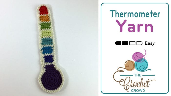 Yarn Thermometer for Temperature Afghan