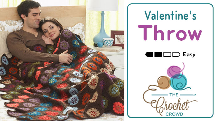 Crochet Valentine's Throw Pattern