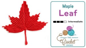 Crochet Maple Leaf