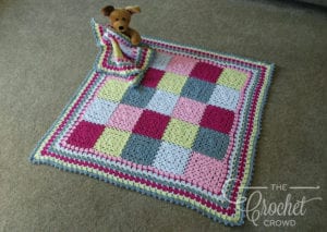 Crochet Modern Baby Granny Blanket by Jeanne Steinhilber