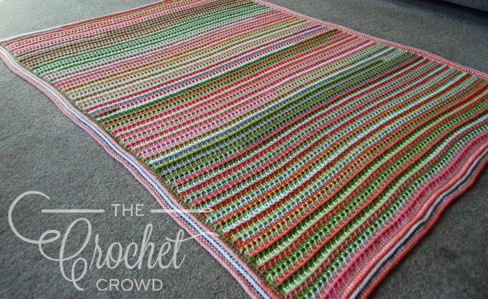 Crochet Watercolor Ridges Afghan Pattern