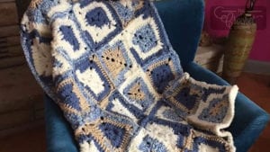 Bernat Home Bundle Granny Square Blanket