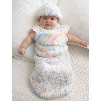 Crochet Baby Cocoon & HatCrochet Baby Cocoon & Hat