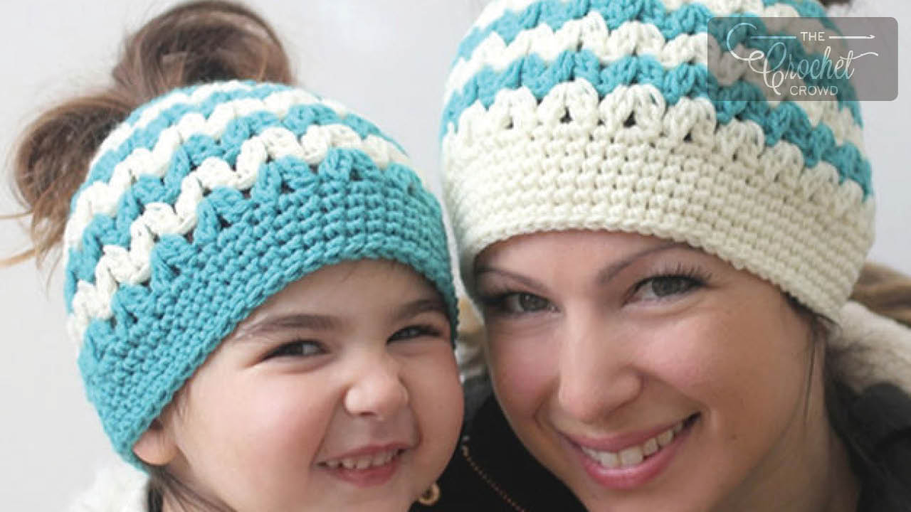 Crochet Bun Hat Ideas