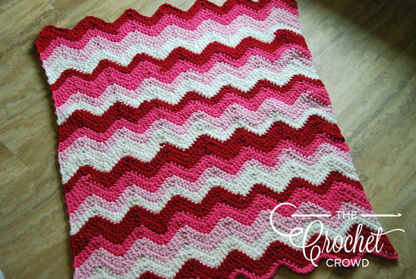 Striped Baby Blanket by Jeanne Steinhilber