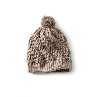 Crochet Stepping Texture Hat
