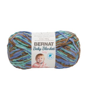 Bernat Blanket Tiny - Aqua Brown