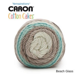 Caron Cotton Cakes Beach Glass