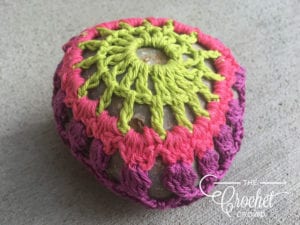 Crocheted Rock by Mikey