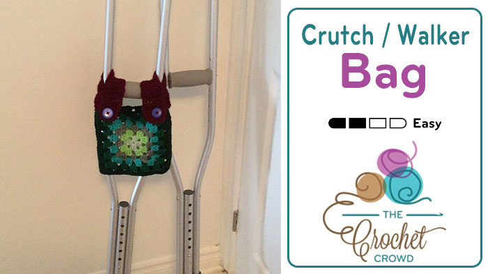 Crochet walker best sale bag pattern