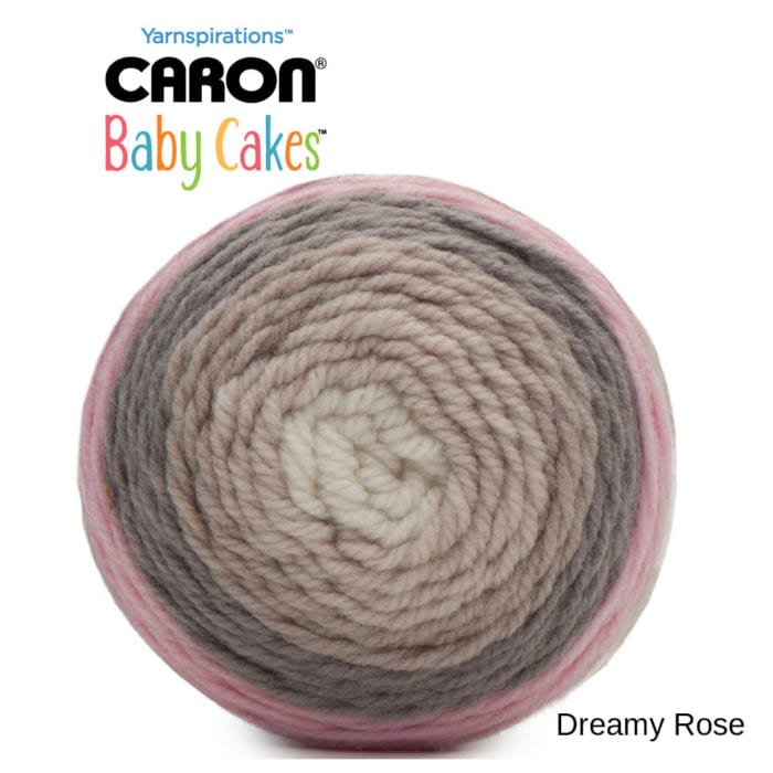 Caron Baby Cakes: Dreamy Rose