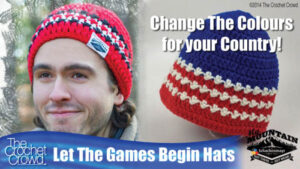 Let the Games Begin Crochet Hats