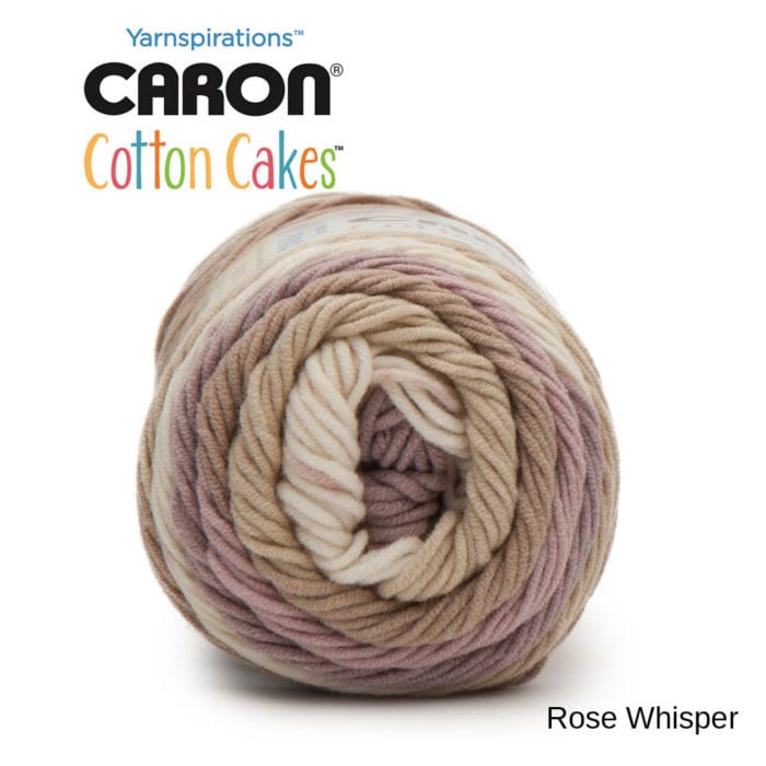 Caron Cotton Cakes: Rose Whisper