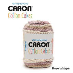 Caron Cotton Cakes: Rose Whisper