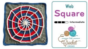 Crochet Web Square