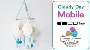 Crochet Cloudy Day Mobile