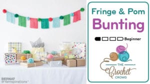 Fringe and Pom Pom Bunting