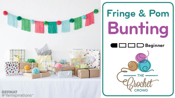 Fringe and Pom Pom Bunting