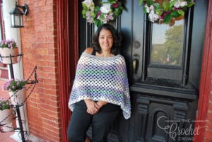 Crochet Summer Poncho by Jeanne Steinhilber