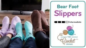 Crochet Bearfoot Slippers / Socks