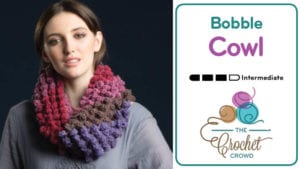 Crochet Bobbles Cowl