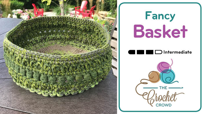 Crochet Fancy Basket