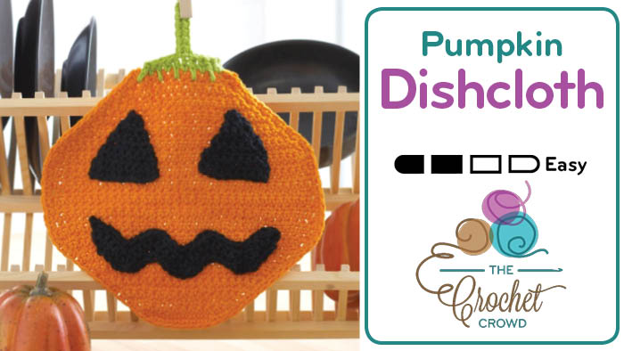 Polyester Dish Cloth, Halloween Pumpkin Ghost Pattern Soft