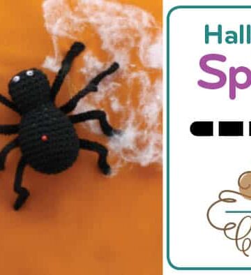 Crochet Halloween Spider