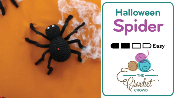 Crochet Halloween Spider