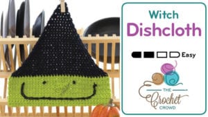 Crochet Witch Dishcloth