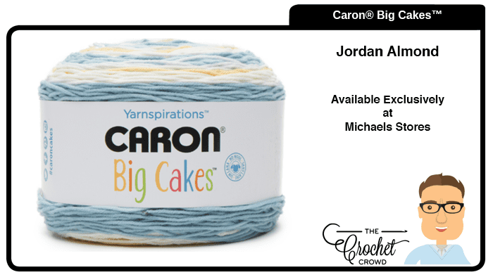 Caron Big Cakes Yarn ~ Jordan Almonds ~ New ~ Free Shipping