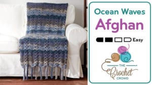 Crochet Ocean Waves Afghan