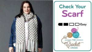 Crochet Check Yourself Scarf