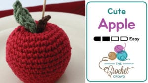 Crochet Cute Apple