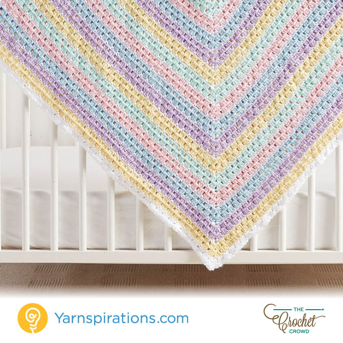 Crochet Baby Squares Blanket