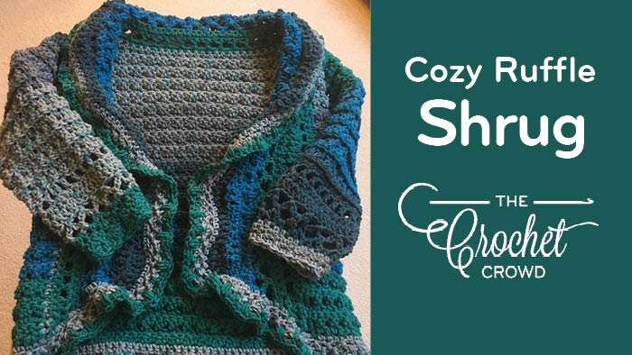 Crochet Cozy Ruffle Shrug