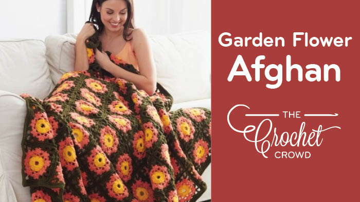 Crochet Garden Flowers Afghan