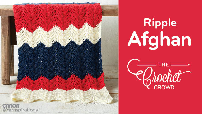 Featured image of post Red Heart Free Crochet Ripple Afghan Patterns : It&#039;s easy to create zigzags and chevrons using simple.