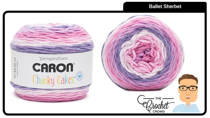 Caron Chunky Cakes Ballet Shebert