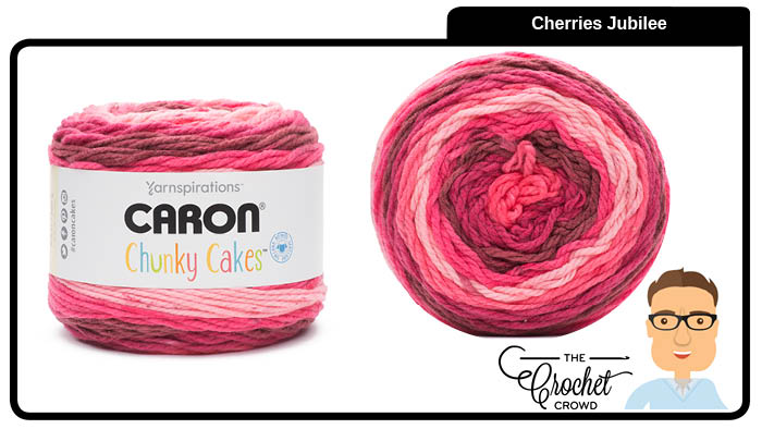 Caron Chunky Cakes Cherries Jubilee