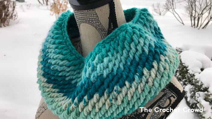 Crochet Reversible Cowl