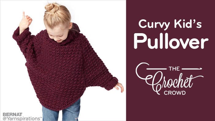 Crochet Curvy Kids Pullover