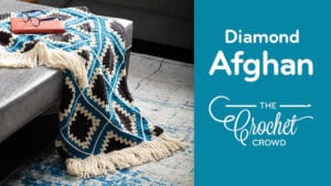 Crochet Diamond Granny Afghan