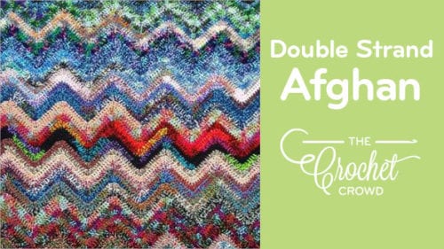 Crochet Double Strand Chevron Pattern The Crochet Crowd