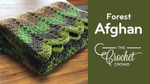 Crochet Through the Forest Afghan