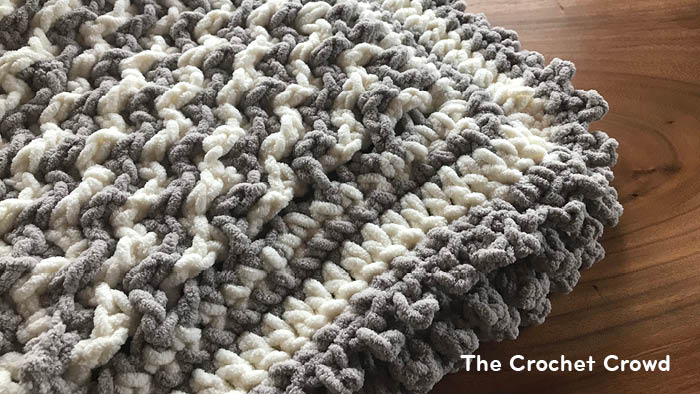 Crochet Interlocking Beginner Pattern Tutorial + Tutorial