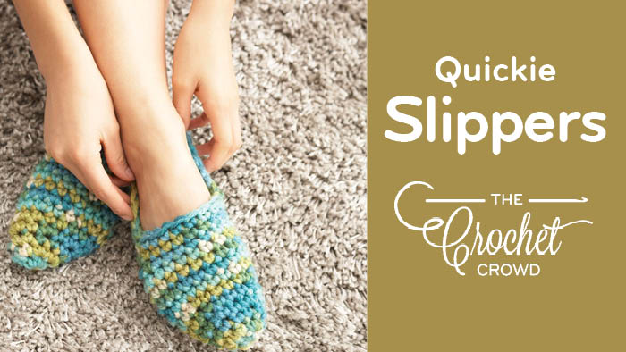 crochet womens slippers