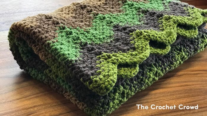 Crochet Through the Forest Afghan
