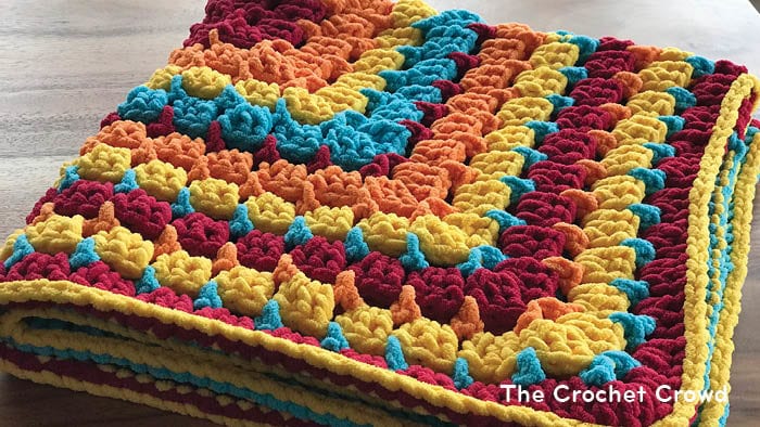 Crochet Toy Box Baby Blanket