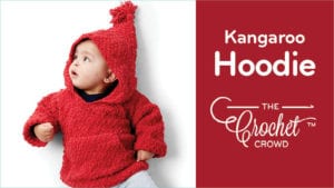 Crochet Kangaroo Hoodie